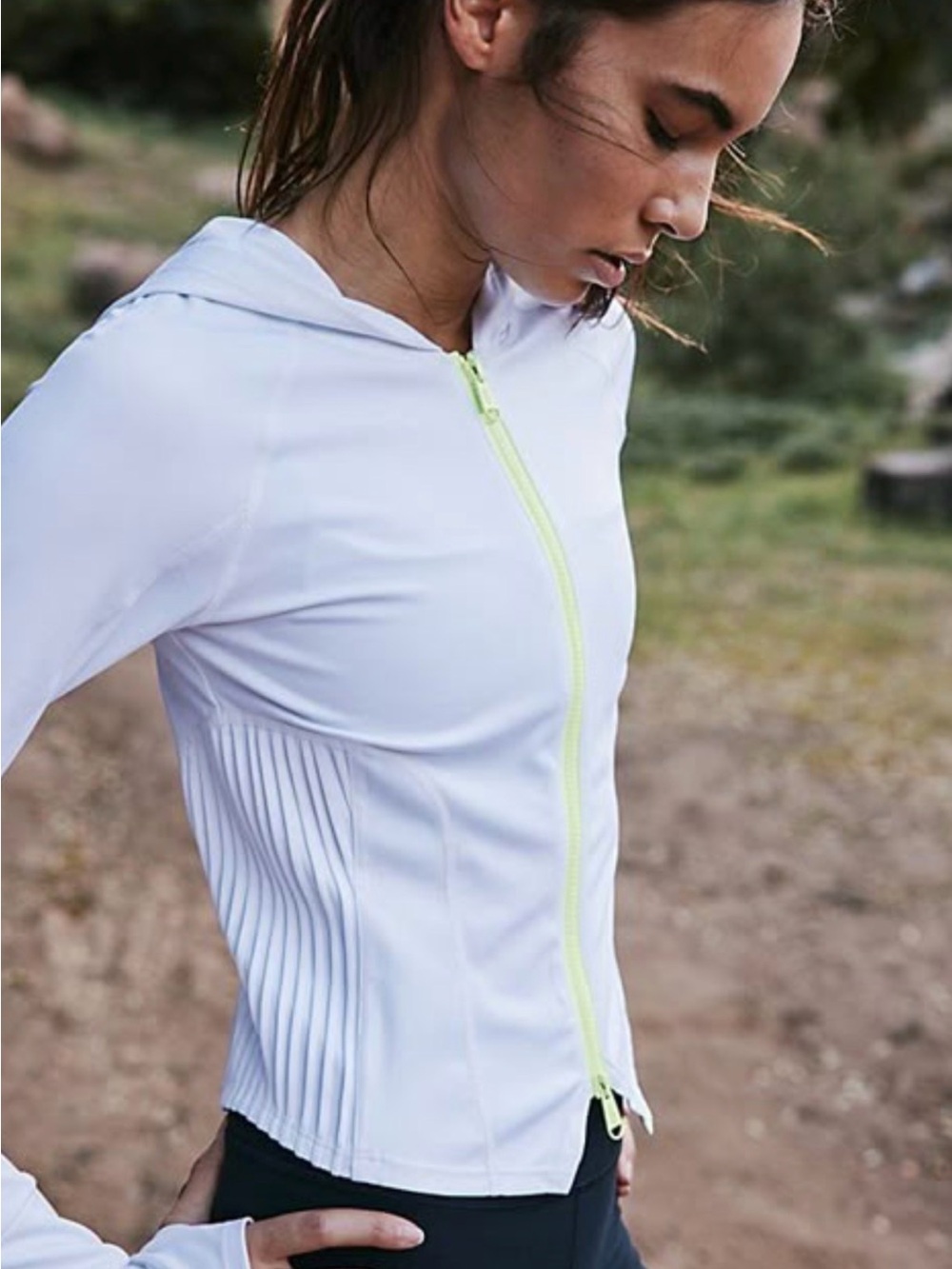 FP Movement Playin' For Keeps Layer White Jacket